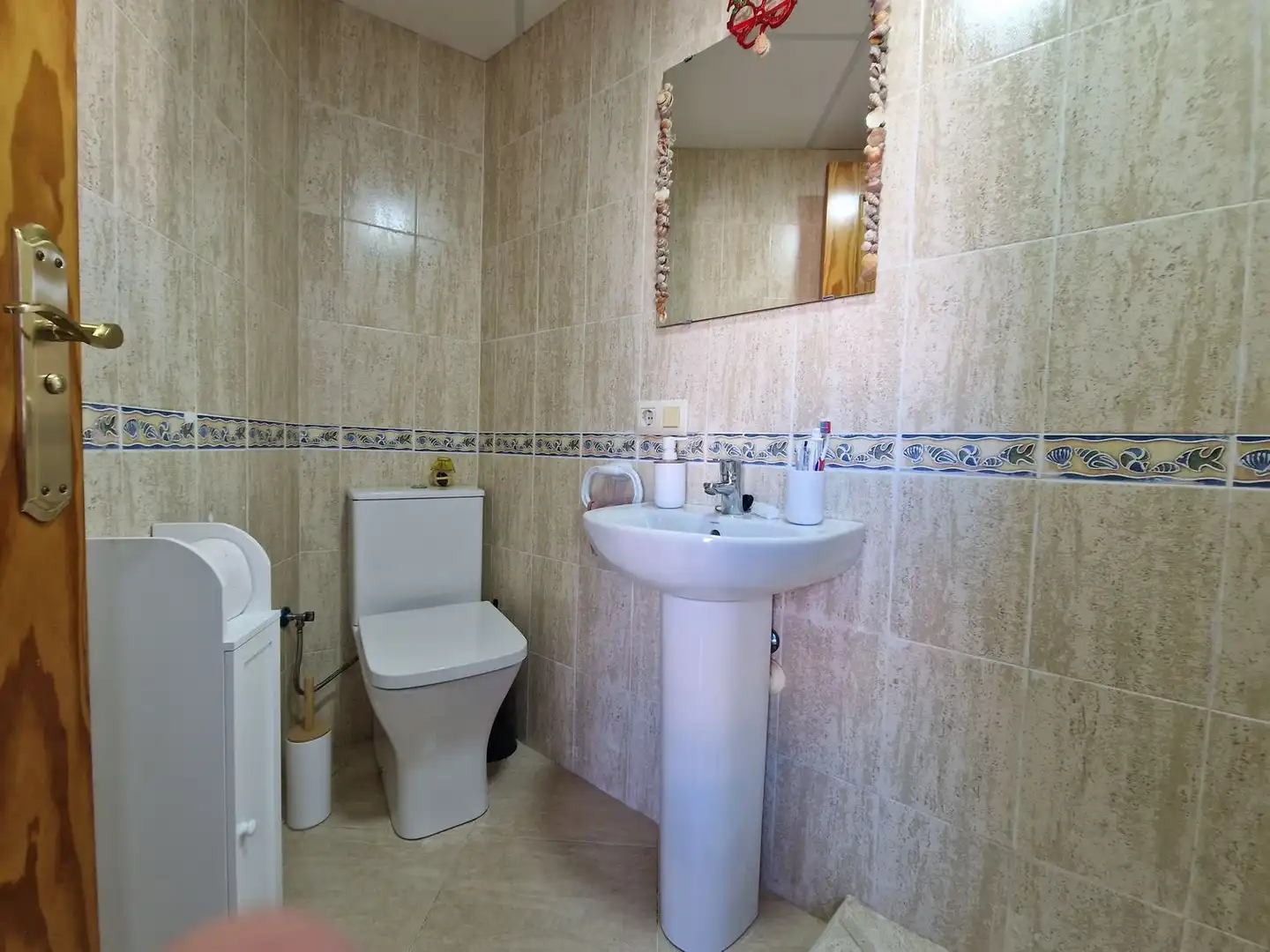 Bathroom of Flat for sale in Turre  with Swimming Pool, Furnished and Community pool