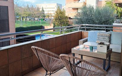 Terrace of Flat for sale in Sant Cugat del Vallès  with Air Conditioner, Heating and Terrace