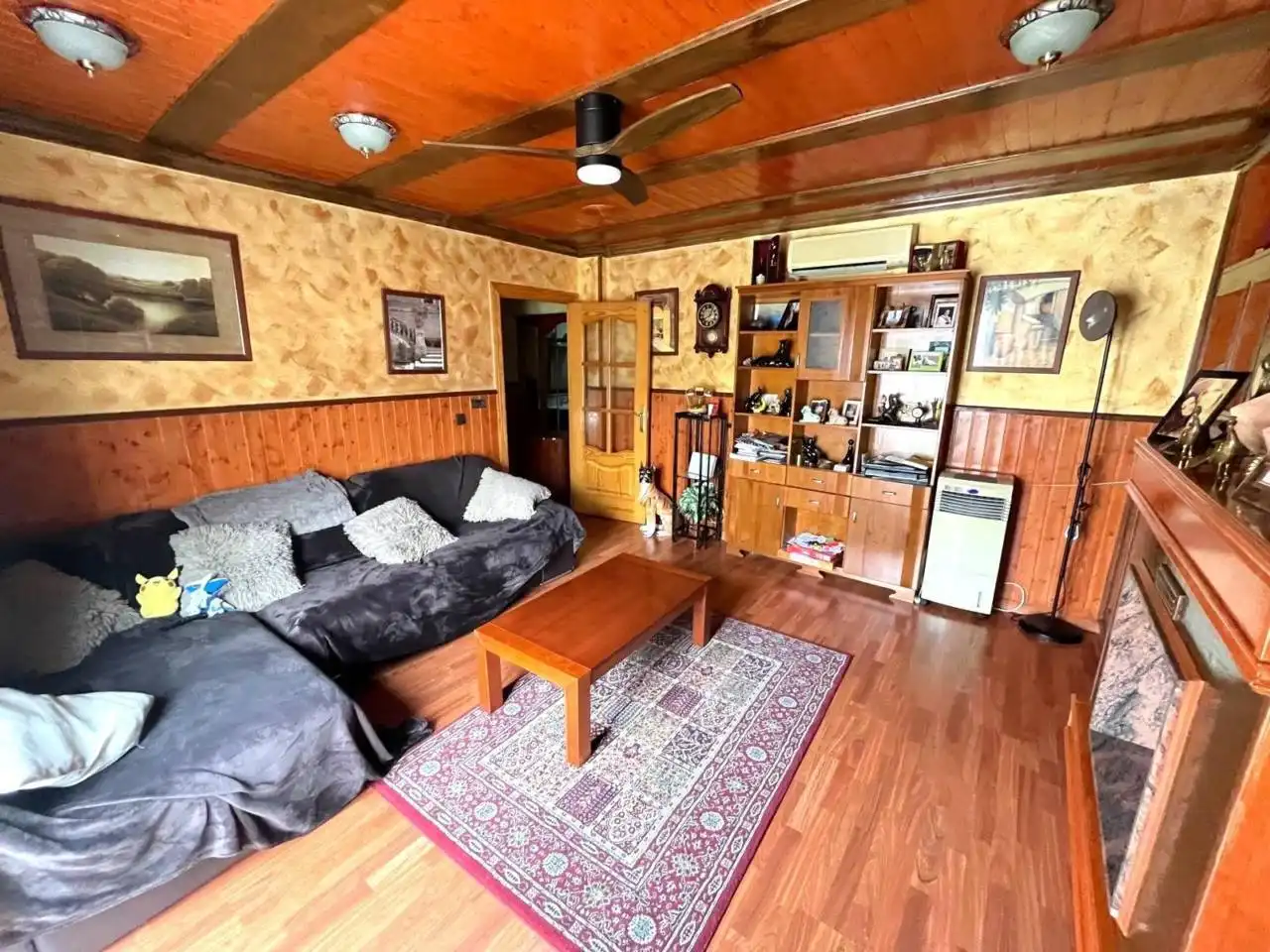 Sala d'estar de Casa o xalet en venda en El Ejido amb Aire condicionat, Parquet i Terrassa