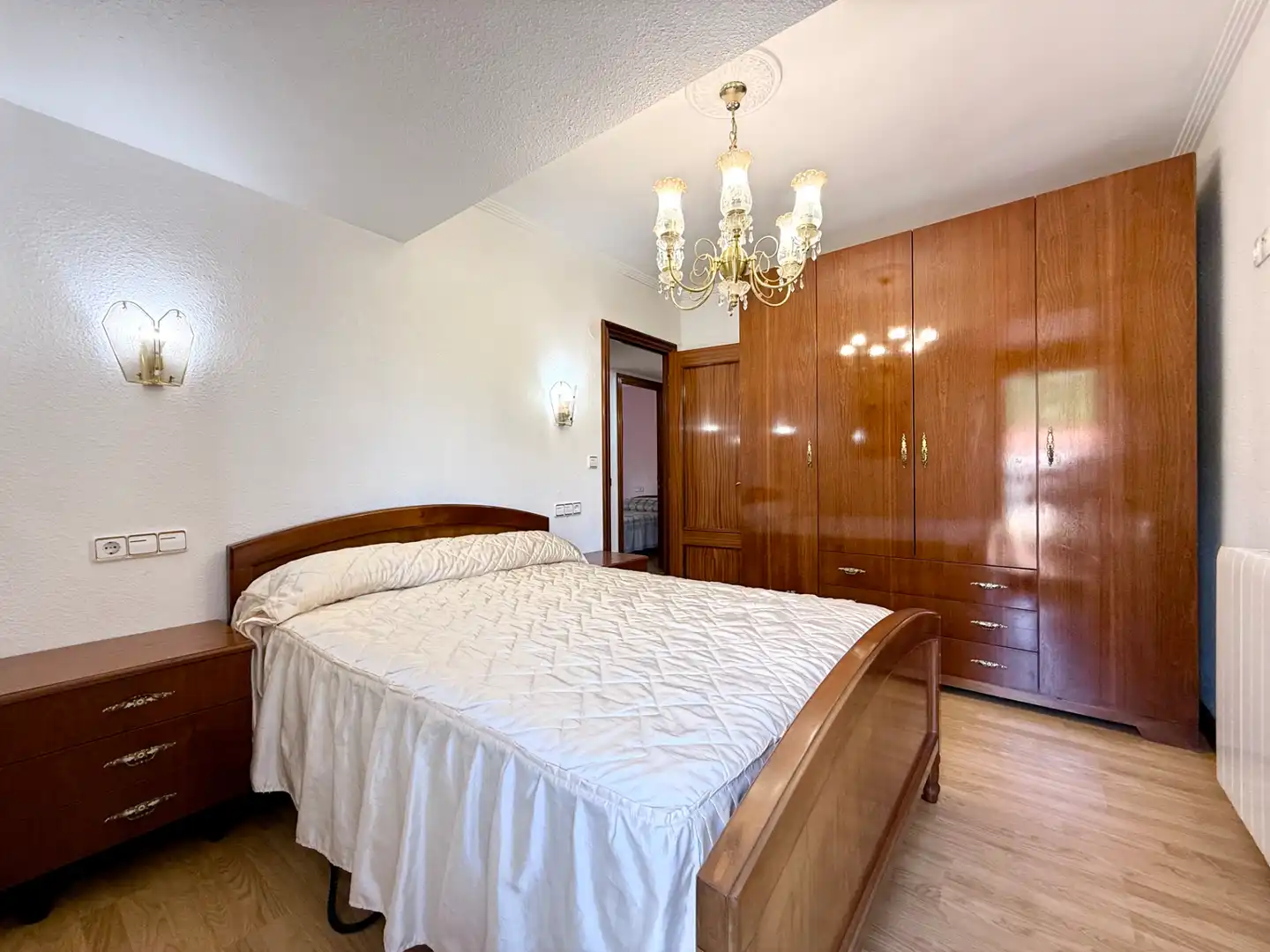 Schlafzimmer von Wohnung zum Verkauf in Donostia - San Sebastián  mit Heizung, Terrasse und Möbliert