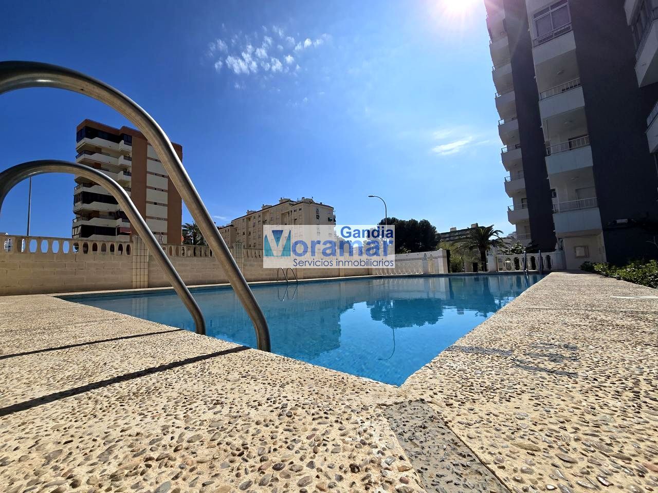 Swimming pool of Apartment for sale in Gandia  with Terrace, Furnished and Community pool