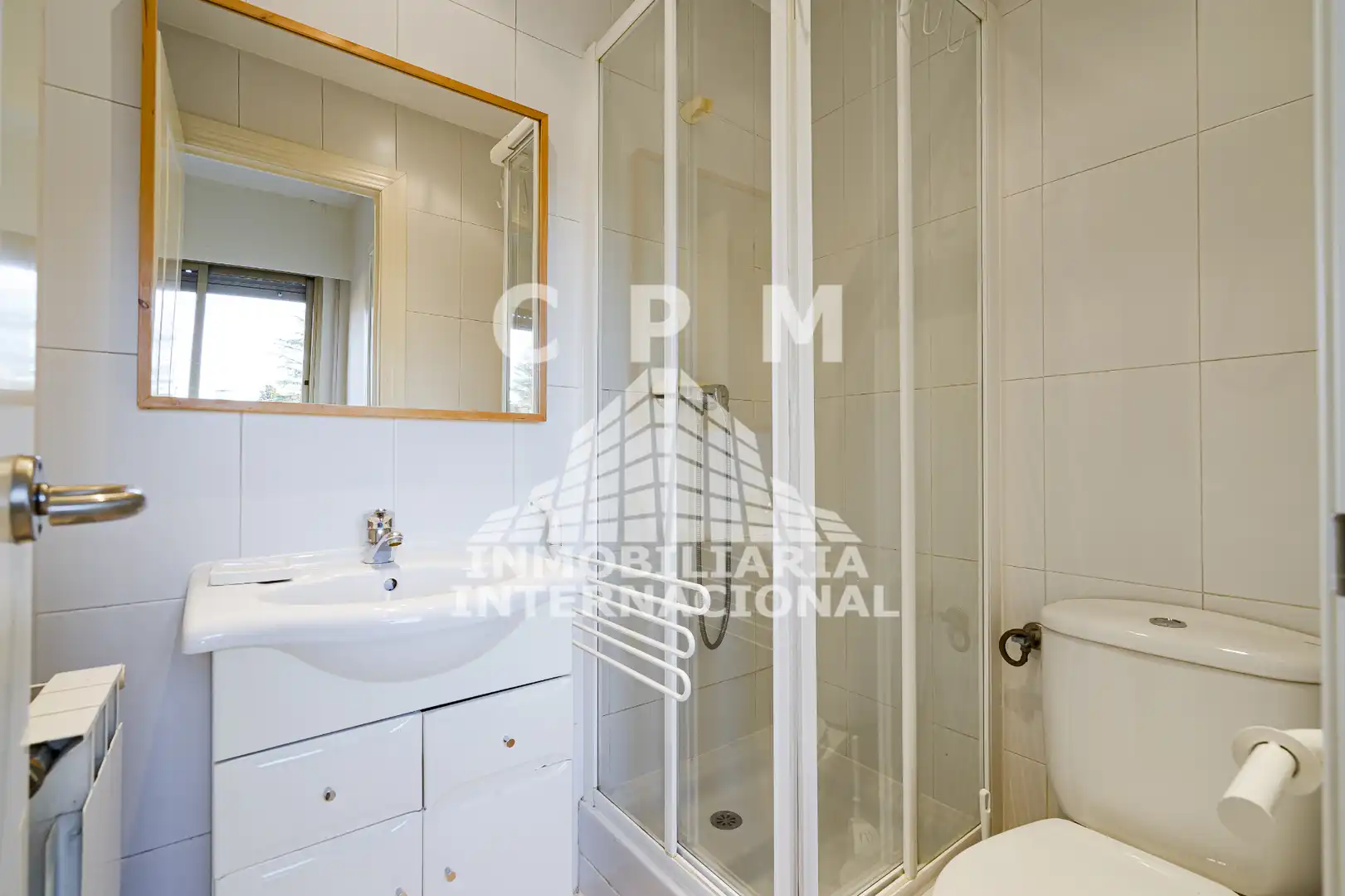 Badezimmer von Wohnung zur Miete in Madrid mit Klimaanlage, Heizung und Parkett