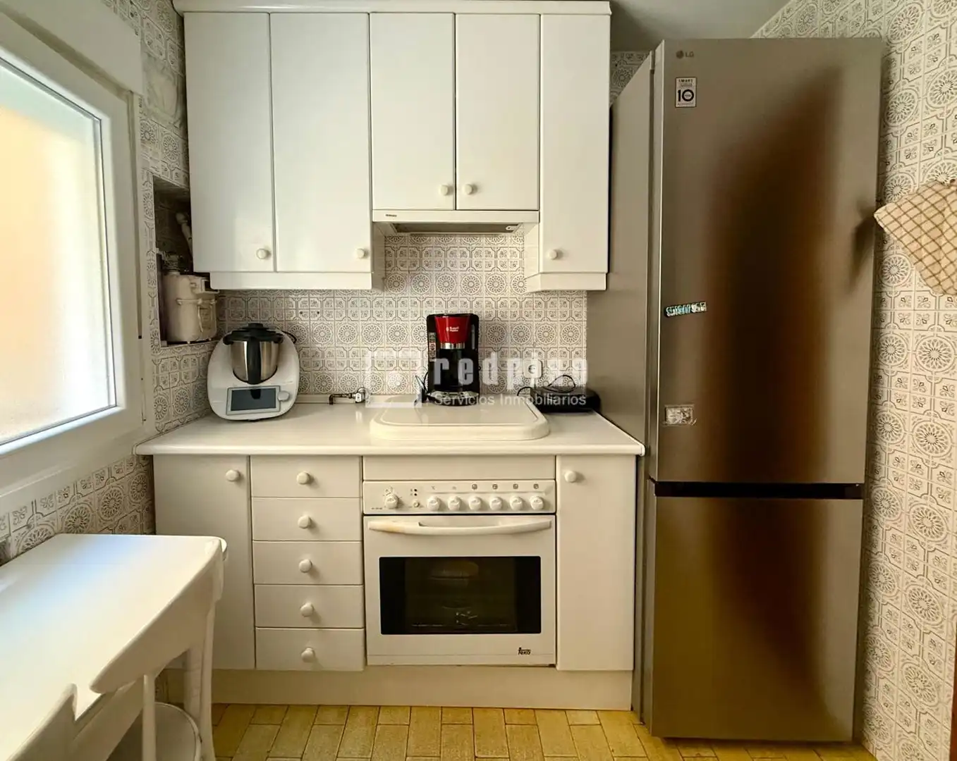 Kitchen of Flat for sale in Madrid  with Air Conditioner, Heating and Terrace