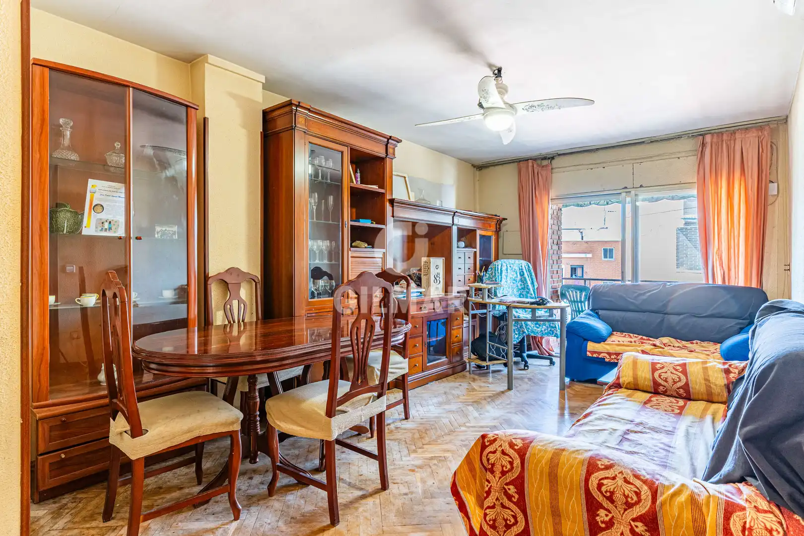 Living room of Flat for sale in Madrid  with Heating and Balcony
