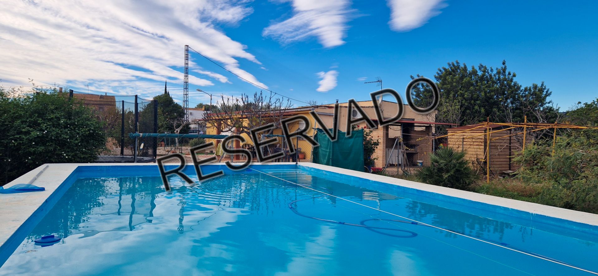 Swimming pool of House or chalet for sale in Useras /  Les Useres  with Air Conditioner, Private garden and Terrace