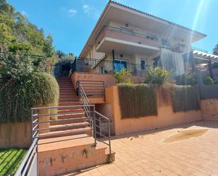Exterior view of Single-family semi-detached for sale in Sant Pol de Mar  with Heating, Private garden and Terrace
