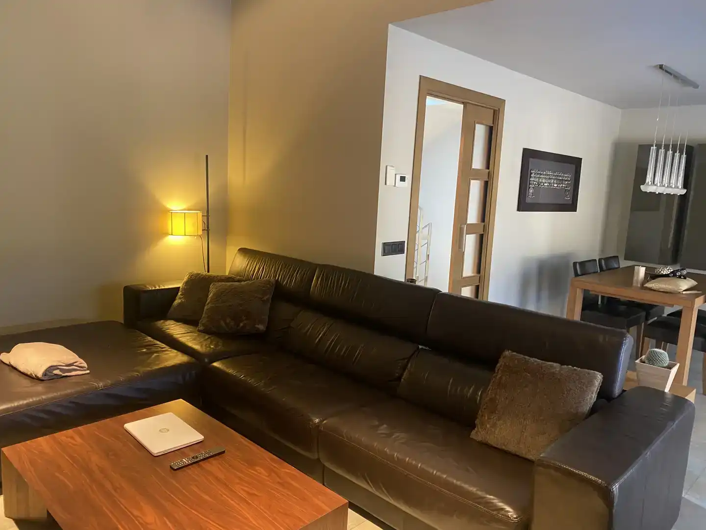 Sala de estar de Casa o chalet en venta en Mollerussa con Aire acondicionado, Piscina y Balcón