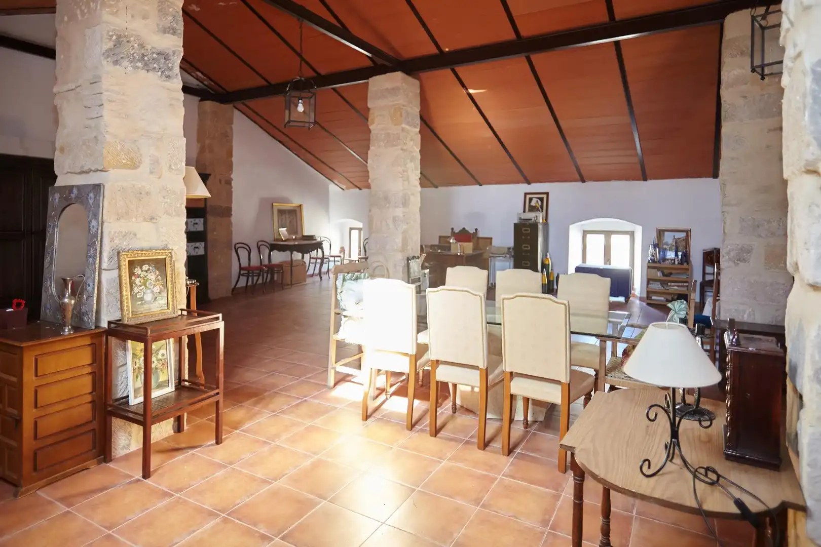 Menjador de Casa o xalet en venda en Baeza amb Aire condicionat, Calefacció i Terrassa