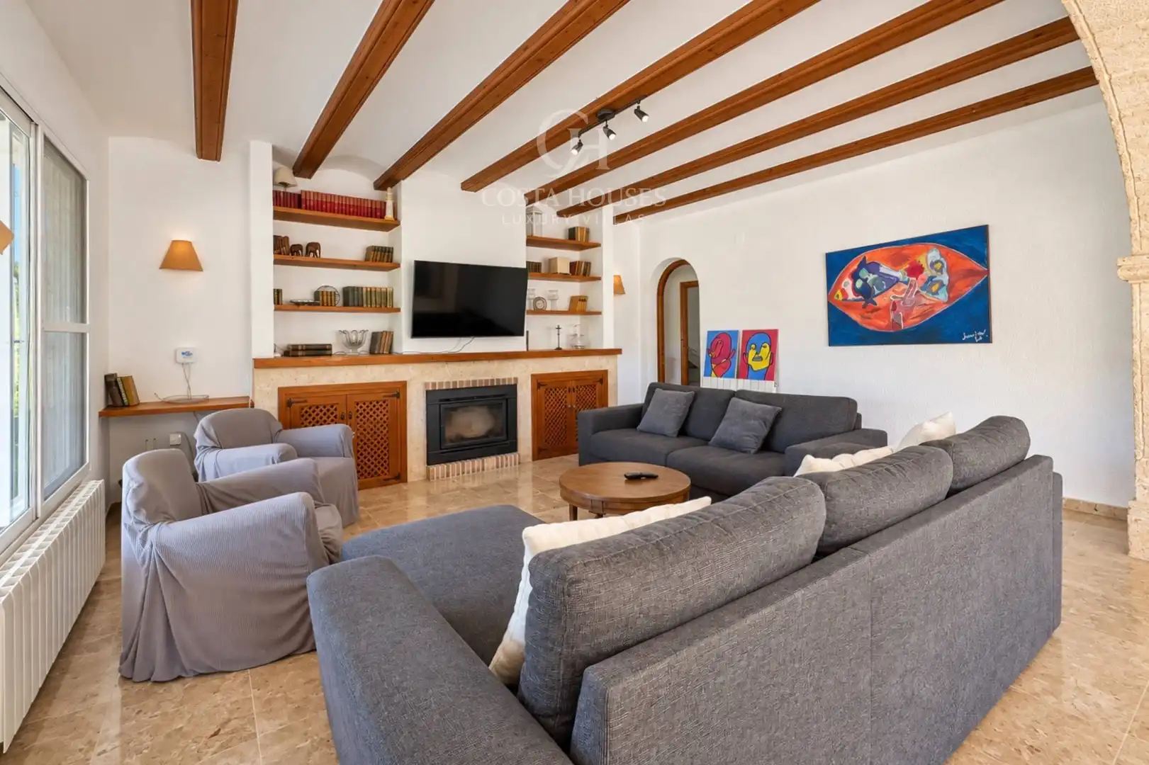 Sala de estar de Casa o chalet en venta en Partides comunes - Adsubia