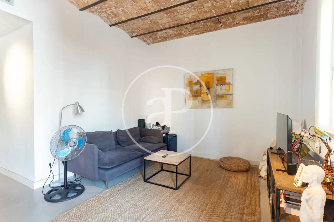 Living room of Flat for sale in Barcelona  with Air Conditioner, Heating and Terrace
