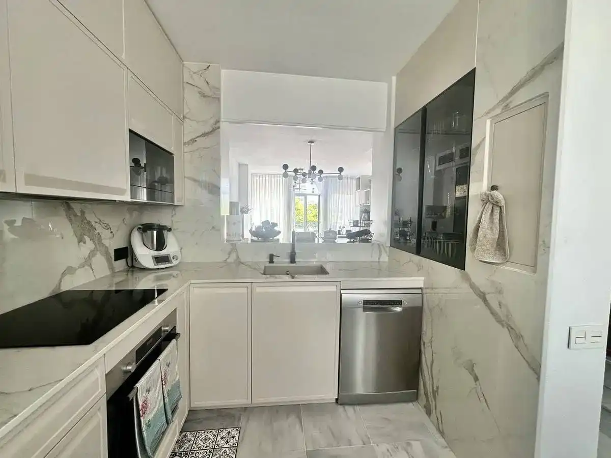 Cocina de Piso de alquiler en Marbella Centro