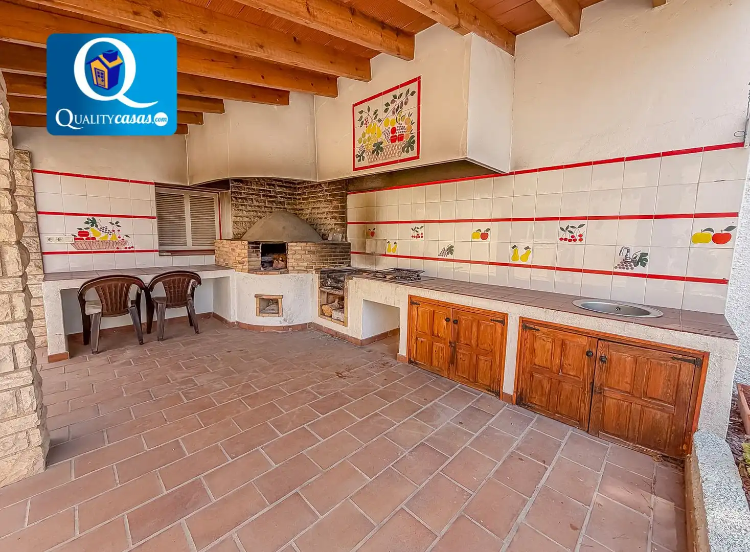Cocina de Casa o chalet en venta en Mutxamel con Aire acondicionado, Calefacción y Terraza
