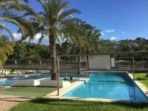 Piscina de Apartament en venda en Oropesa del Mar / Orpesa amb Aire condicionat, Jardí privat i Terrassa