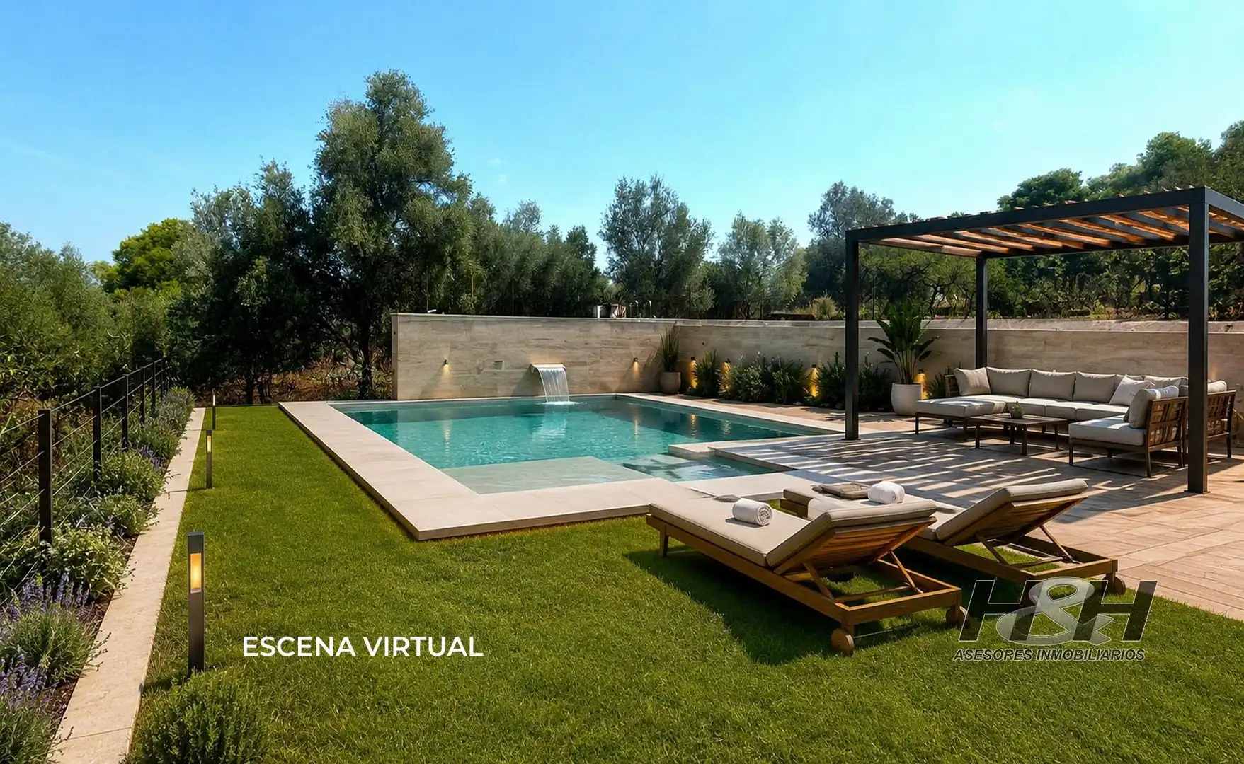 Jardí de Casa o xalet en venda en Godella amb Jardí privat i Terrassa