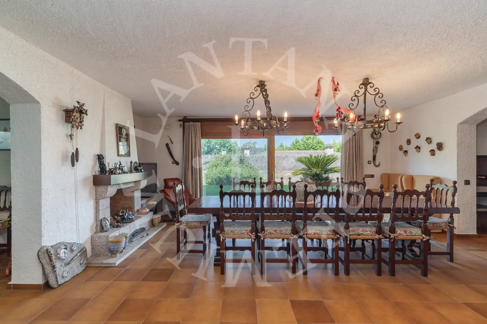 Comedor de Casa o chalet en venta en La Garriga con Aire acondicionado, Calefacción y Jardín privado