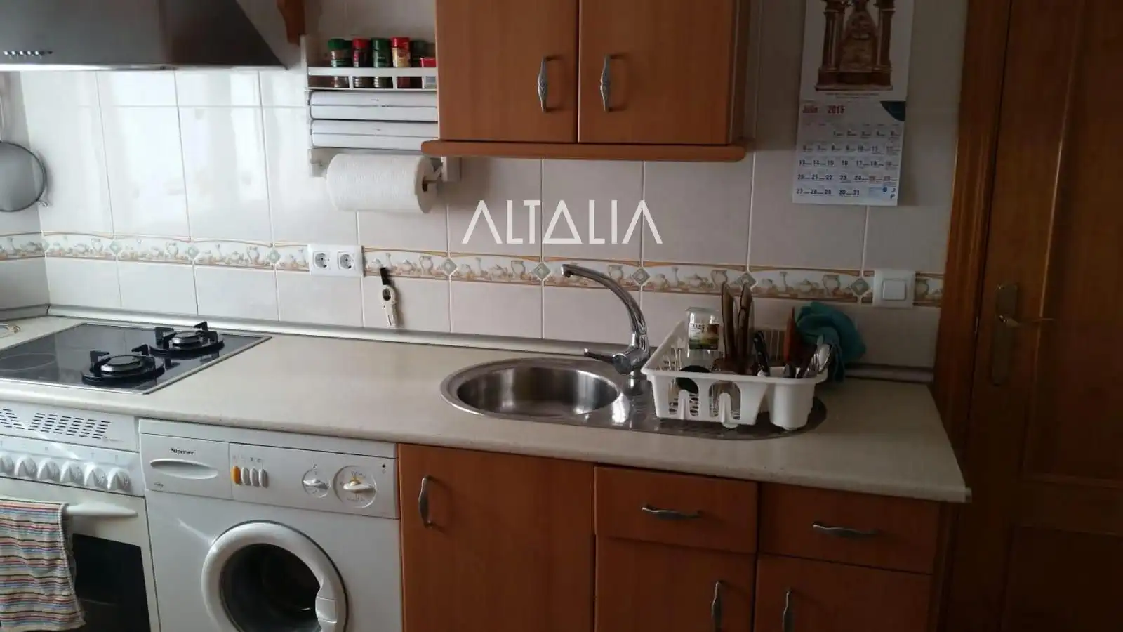 Cuina de Casa o xalet en venda en Villanueva de Guadamejud amb Terrassa, Traster i Moblat