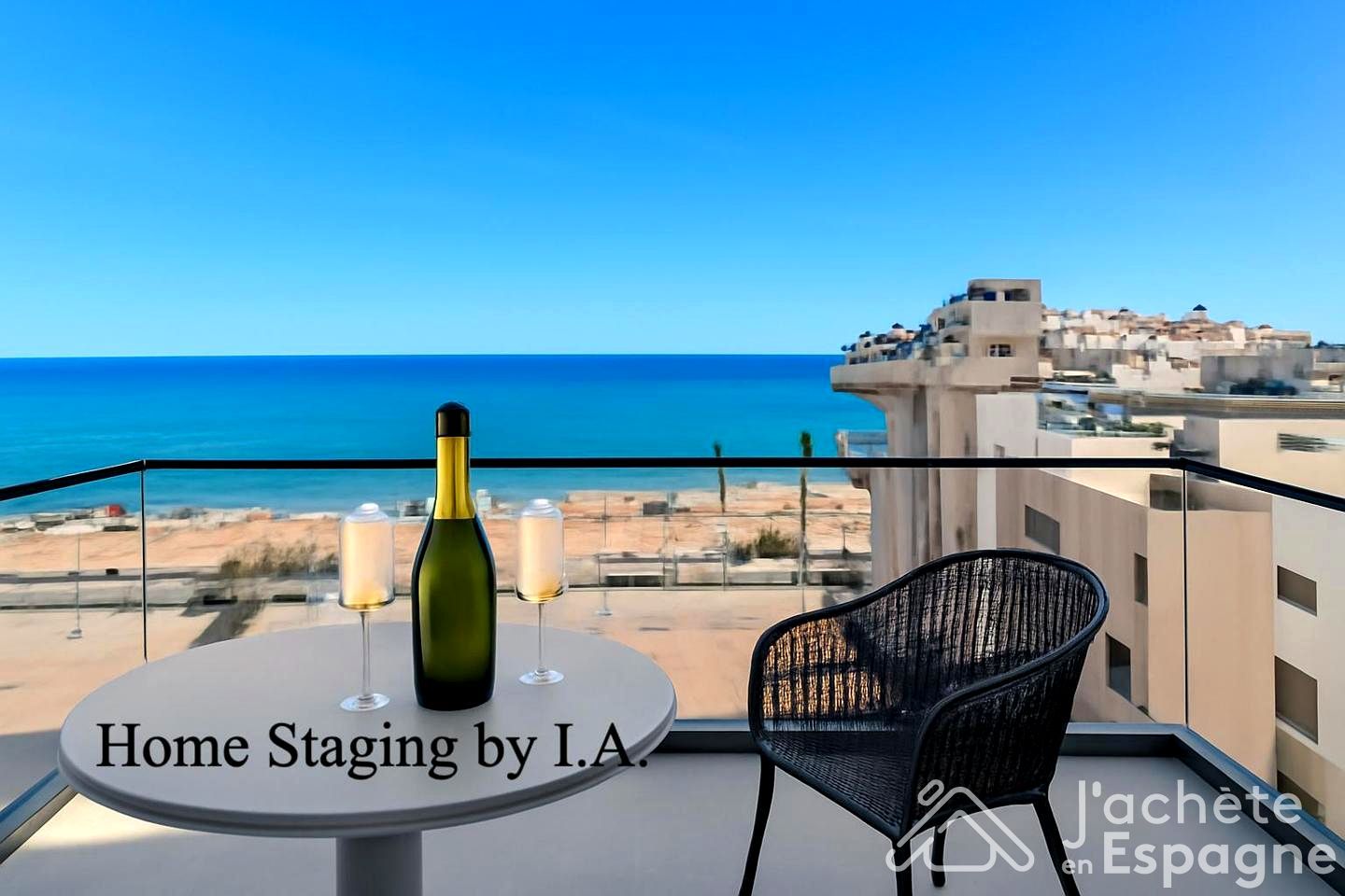 Exterior view of Flat for sale in Peñíscola / Peníscola  with Heating, Private garden and Swimming Pool