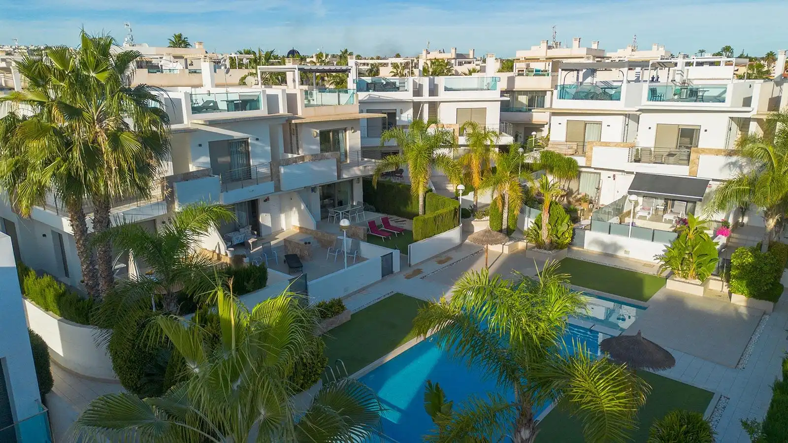 Exterior view of Duplexes for sale in Rojales  with Air Conditioner, Heating and Private garden