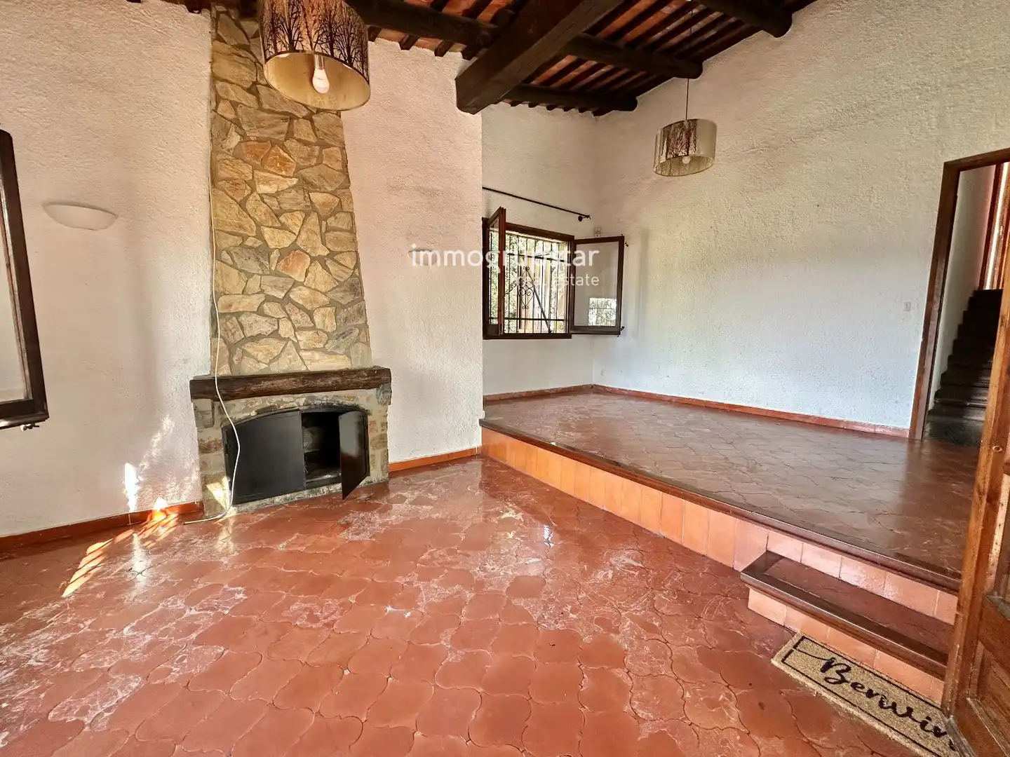 Sala de estar de Casa o chalet en venta en Calonge i Sant Antoni con Terraza
