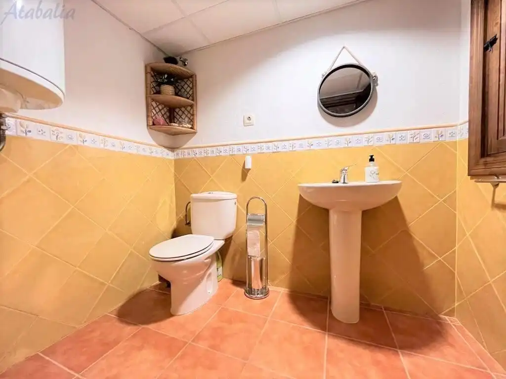 Baño de Casa o chalet en venta en Málaga con Aire acondicionado, Calefacción y Jardín privado