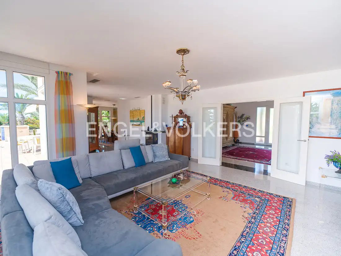 Living room of Houses for sale in Elche / Elx  with Air Conditioner, Heating and Private garden