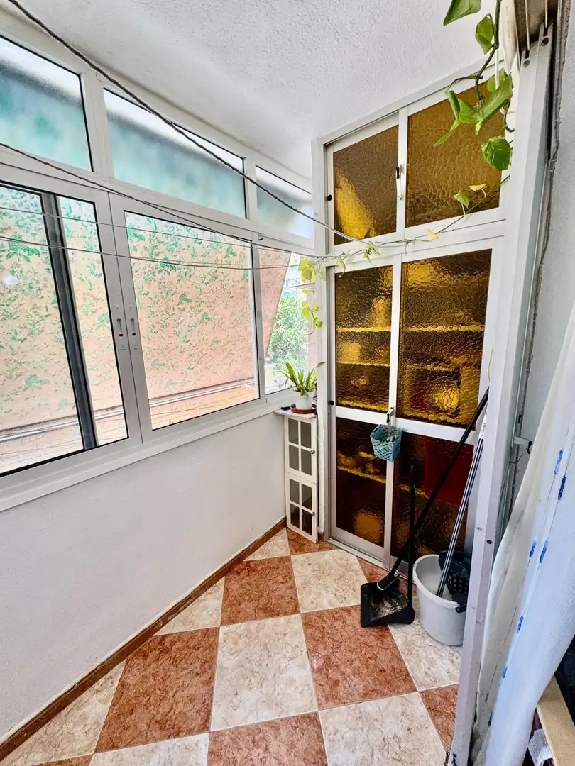 Balcony of Flat for sale in Málaga  with Air Conditioner