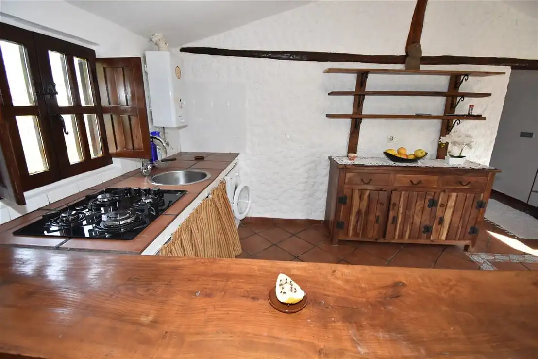 Cocina de Finca rústica de alquiler en Medio Cudeyo con Jardín privado y Amueblado