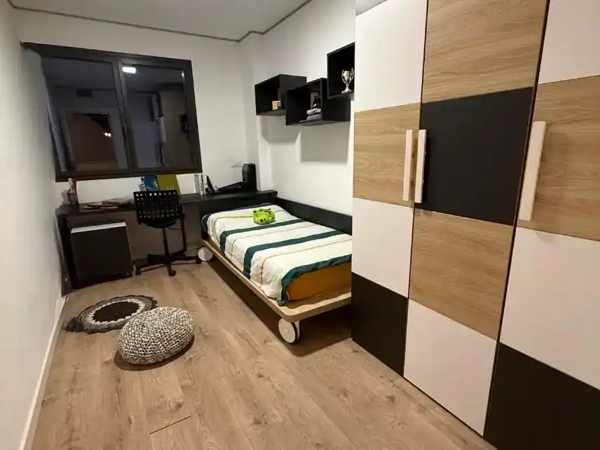 Bedroom of Detached homes for sale in Badalona  with Air Conditioner, Swimming Pool and Balcony
