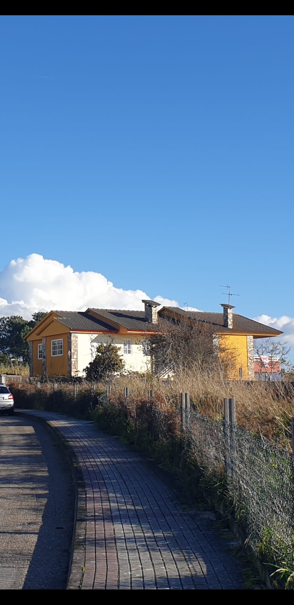 Vista exterior de Casa o xalet en venda en Nigrán amb Calefacció, Jardí privat i Balcó