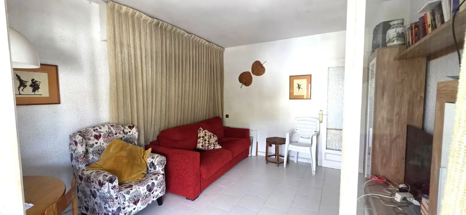 Sala d'estar de Àtic en venda en La Pineda