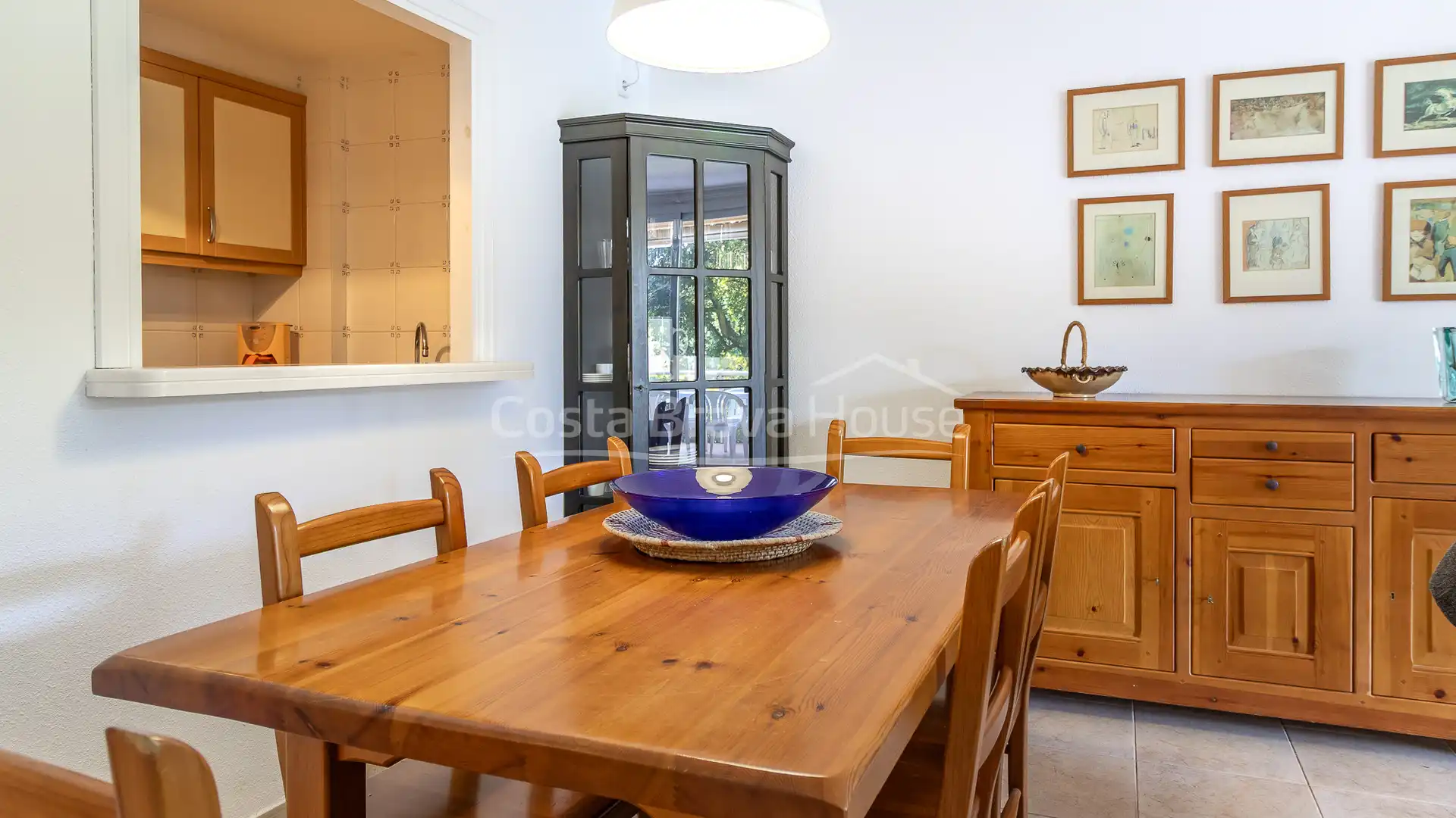 Comedor de Apartamento en venta en Pals con Terraza, Piscina y Horno