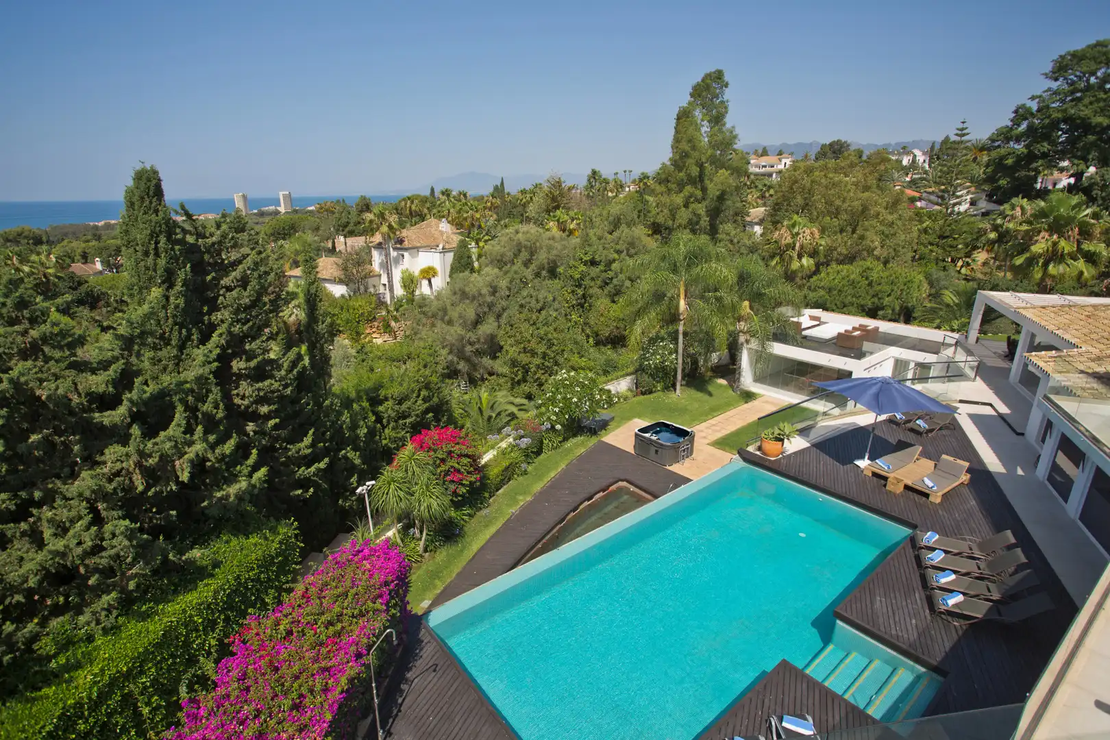 Jardín de Casa o chalet de alquiler en Elviria - Cabopino