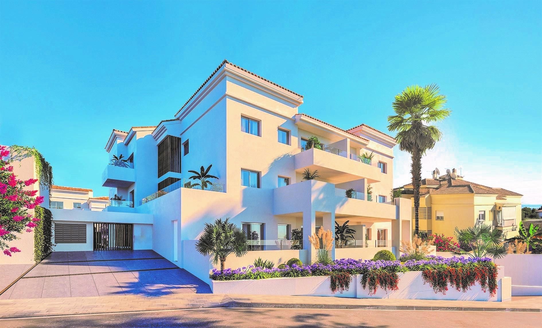 Exterior view of Flat for sale in Fuengirola  with Air Conditioner, Heating and Private garden