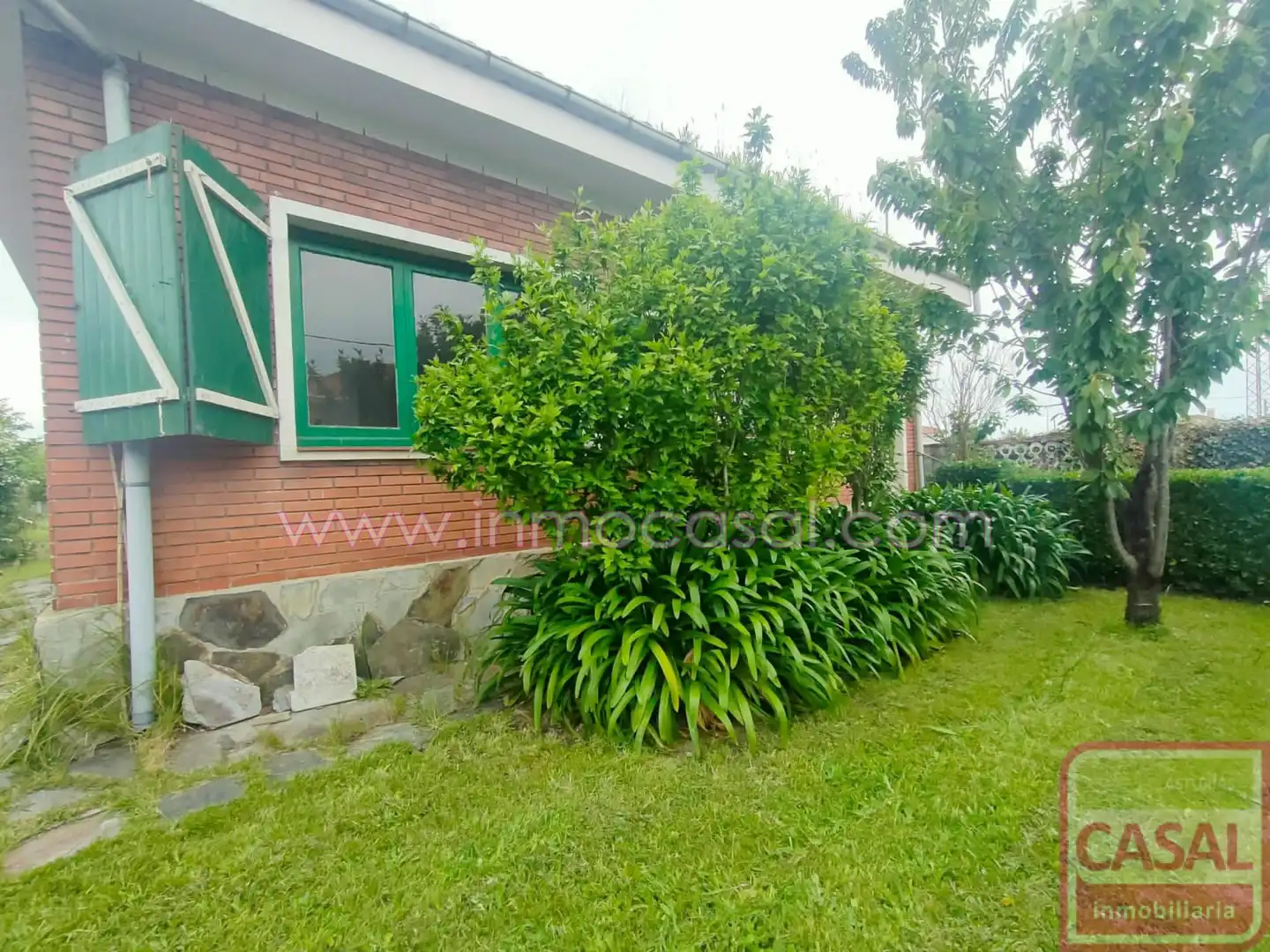 Jardín de Casa o chalet en venta en Avilés con Calefacción y Terraza