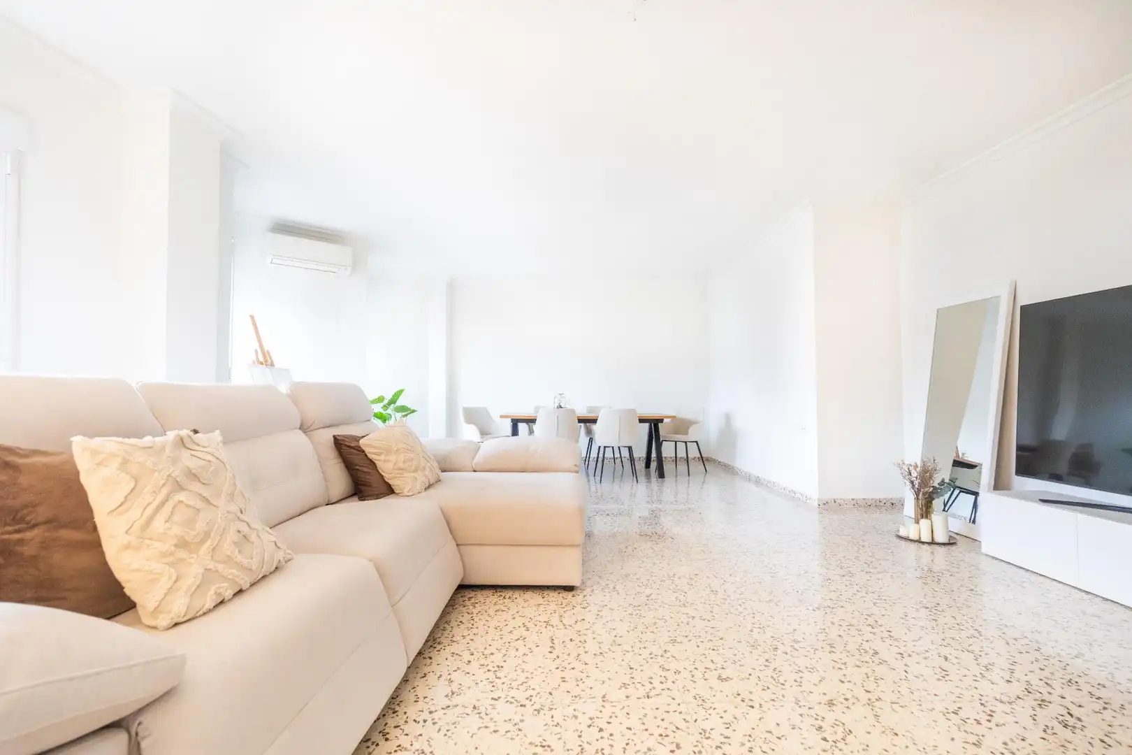 Sala de estar de Piso en venta en Abarán con Aire acondicionado