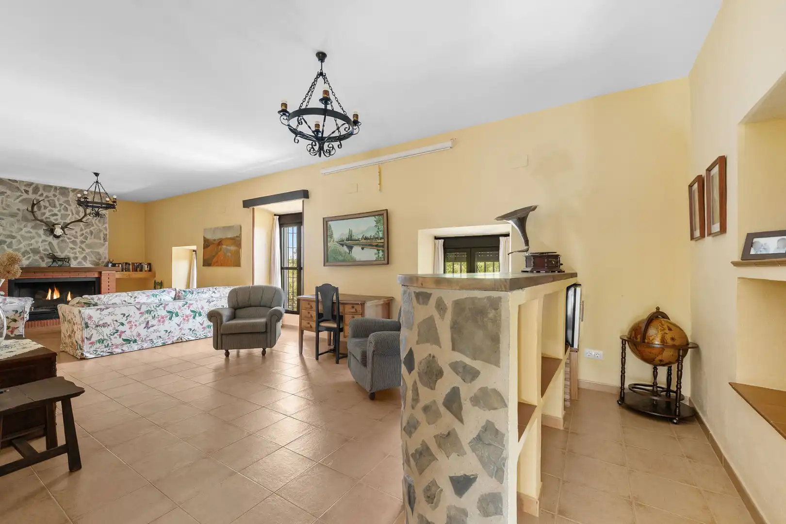 Sala de estar de Casa o chalet en venta en Marmolejo con Aire acondicionado, Jardín privado y Terraza