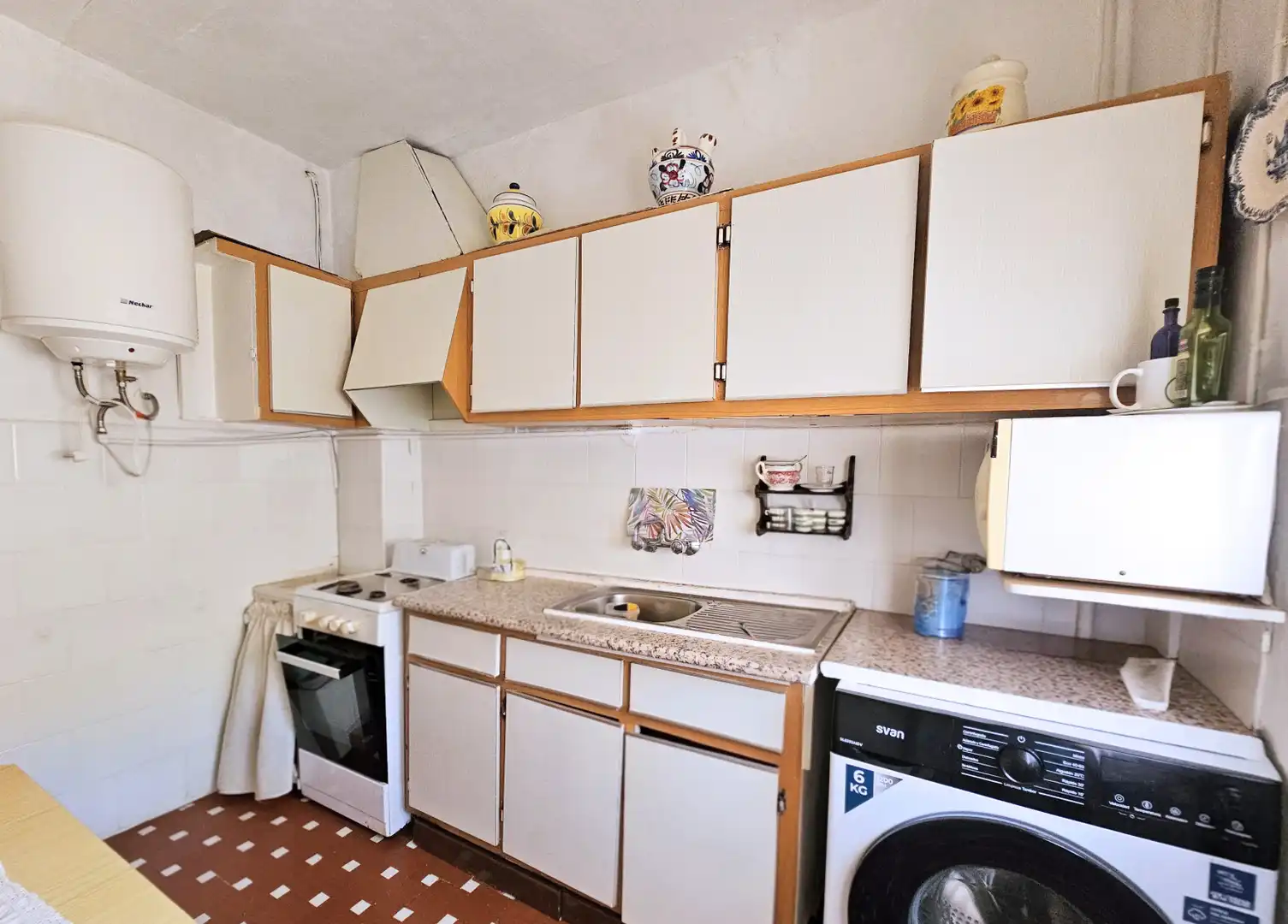 Kitchen of Flat for sale in Cartagena  with Balcony