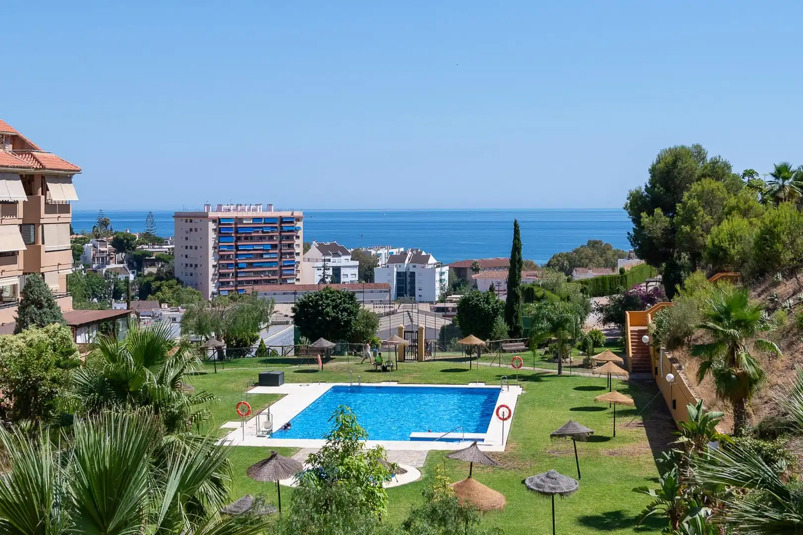 Jardín de Piso en venta en Málaga con Aire acondicionado, Terraza y Piscina comunitaria