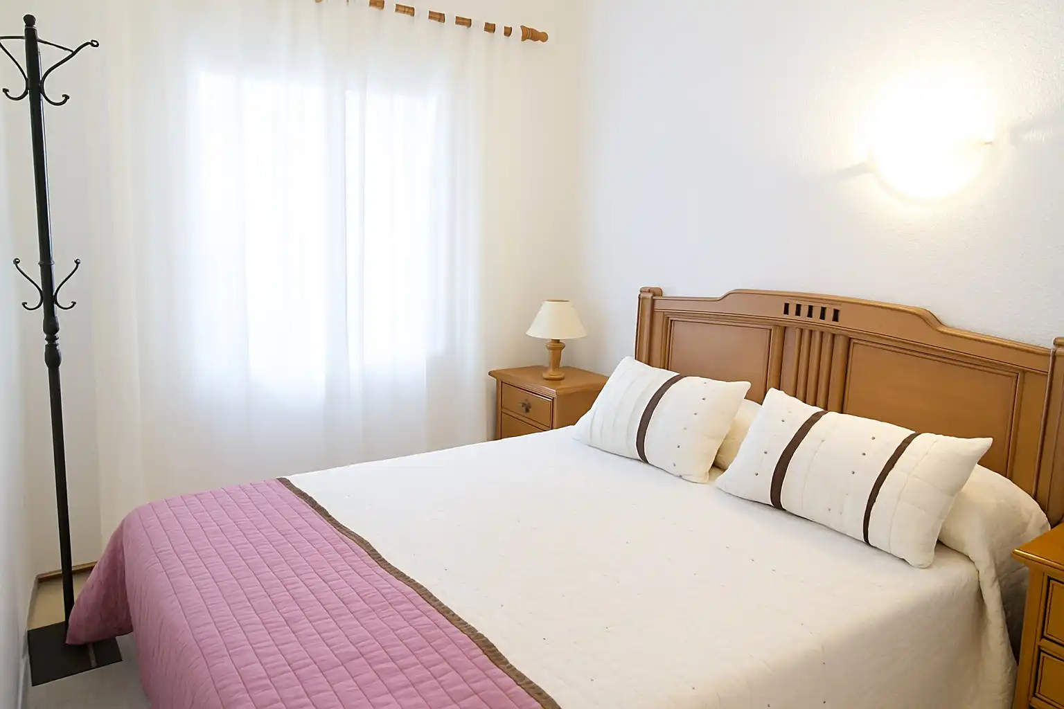 Dormitori de Apartament de lloguer en Peñíscola / Peníscola amb Aire condicionat, Calefacció i Terrassa