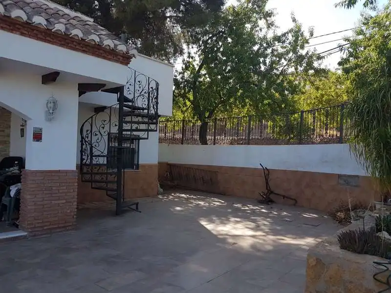 Vista exterior de Casa o xalet en venda en Felix amb Aire condicionat, Jardí privat i Terrassa