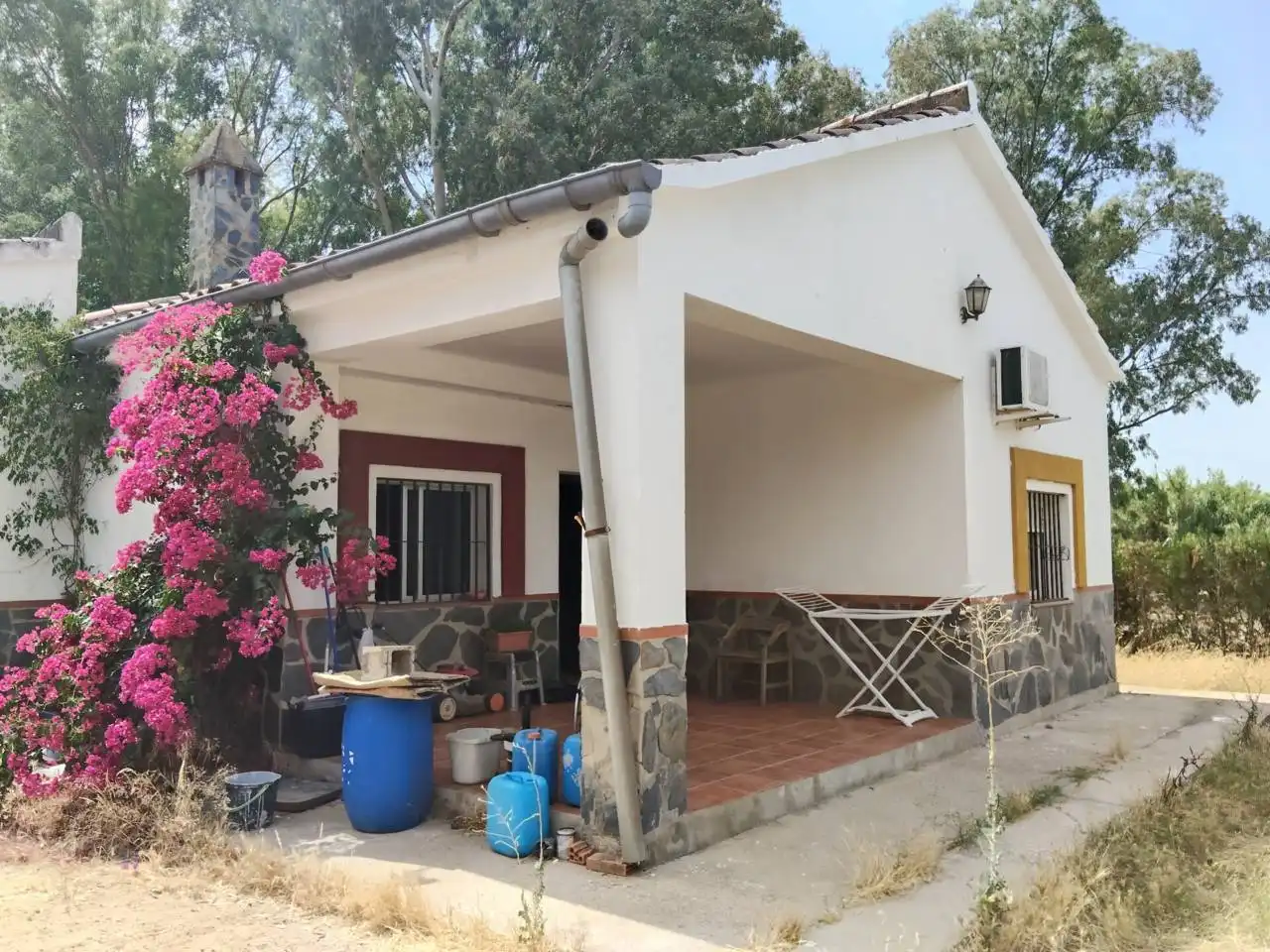 Vista exterior de Casa o chalet en venta en Carmona con Jardín privado y Terraza