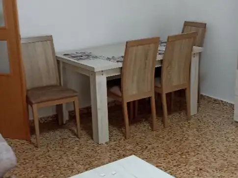 Menjador de Pis en venda en Cartagena amb Terrassa, Moblat i Forn