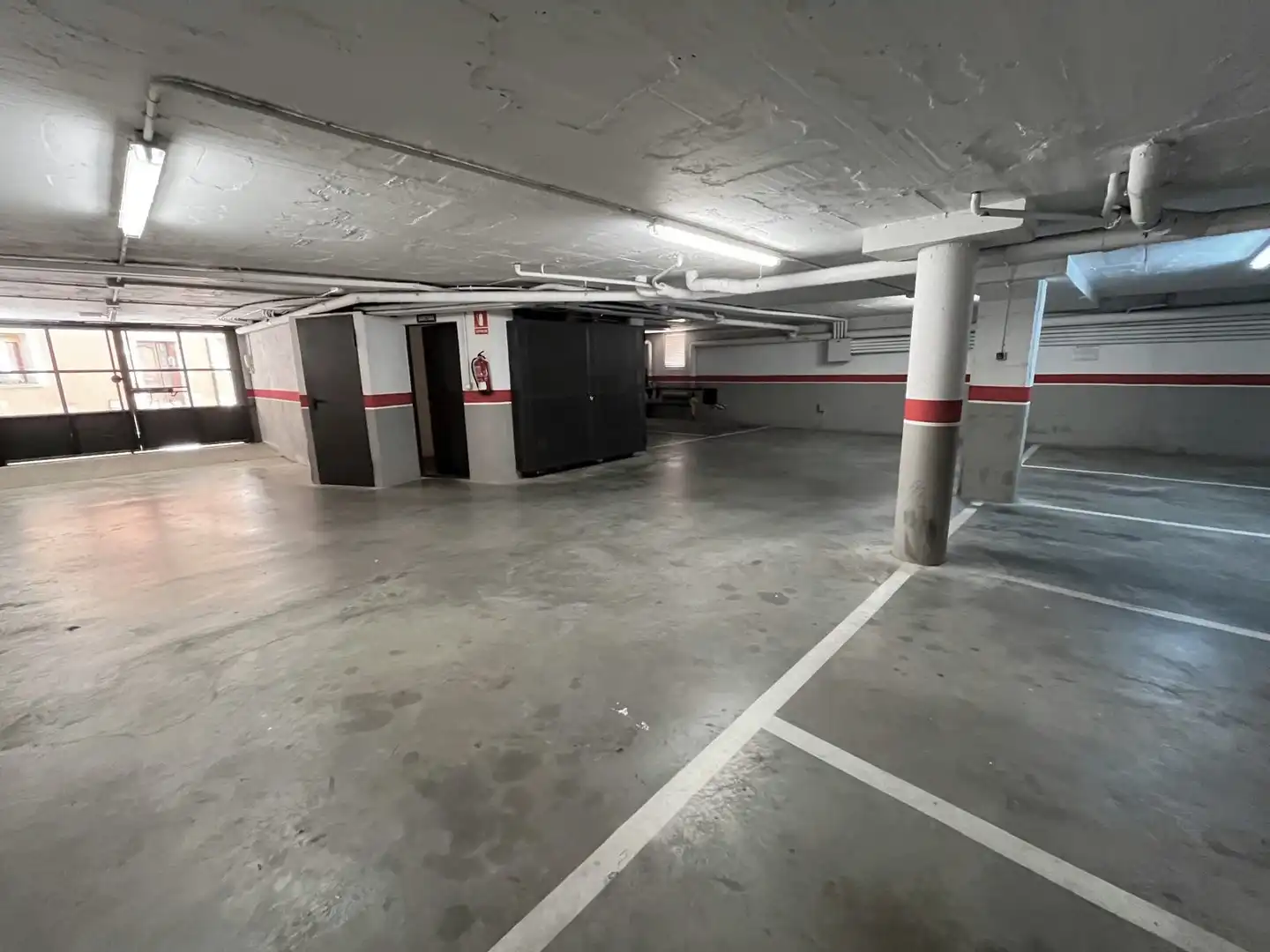 Parking of Flat for sale in Calonge i Sant Antoni  with Air Conditioner, Heating and Parquet flooring