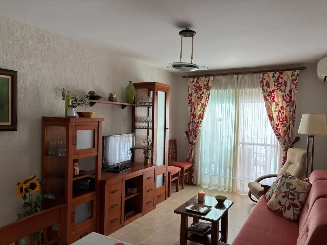 Sala de estar de Piso en venta en Chipiona con Aire acondicionado