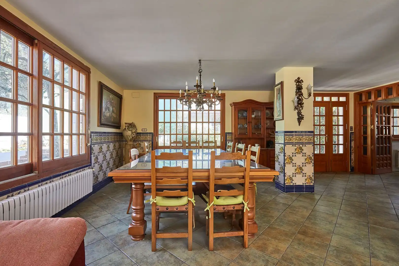 Comedor de Casa o chalet en venta en Sant Fost de Campsentelles con Calefacción, Jardín privado y Terraza