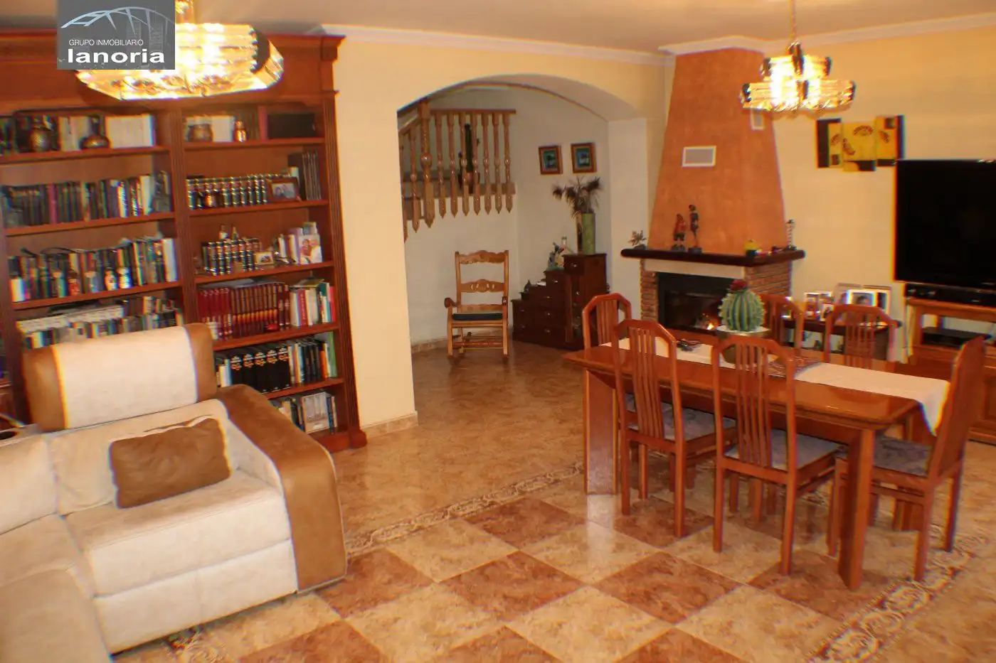 Sala de estar de Casa o chalet en venta en Albacete con Calefacción, Terraza y Trastero