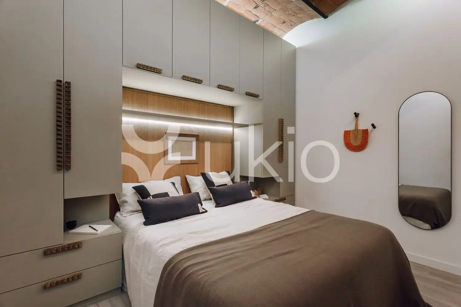 Bedroom of Apartments for rent in Barcelona  with Air Conditioner, Heating and Furnished