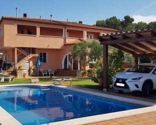 Swimming pool of House or chalet for sale in Sant Gregori  with Air Conditioner, Terrace and Swimming Pool