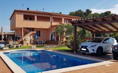 Swimming pool of House or chalet for sale in Sant Gregori  with Air Conditioner, Heating and Terrace