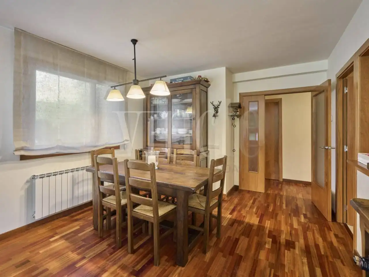 Esszimmer von Wohnung zum Verkauf in Llívia mit Heizung, Privatgarten und Parkett